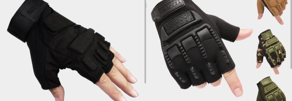 biker gloves leather